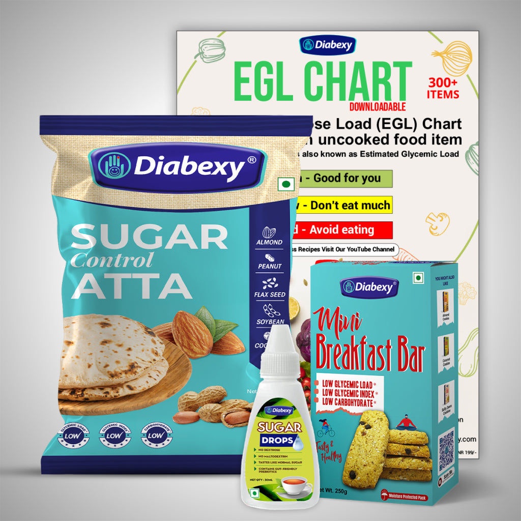 Diabexy Atta 1 Kg Diabexy Mini Breakfast Bar 250g Diabexy Sugar 