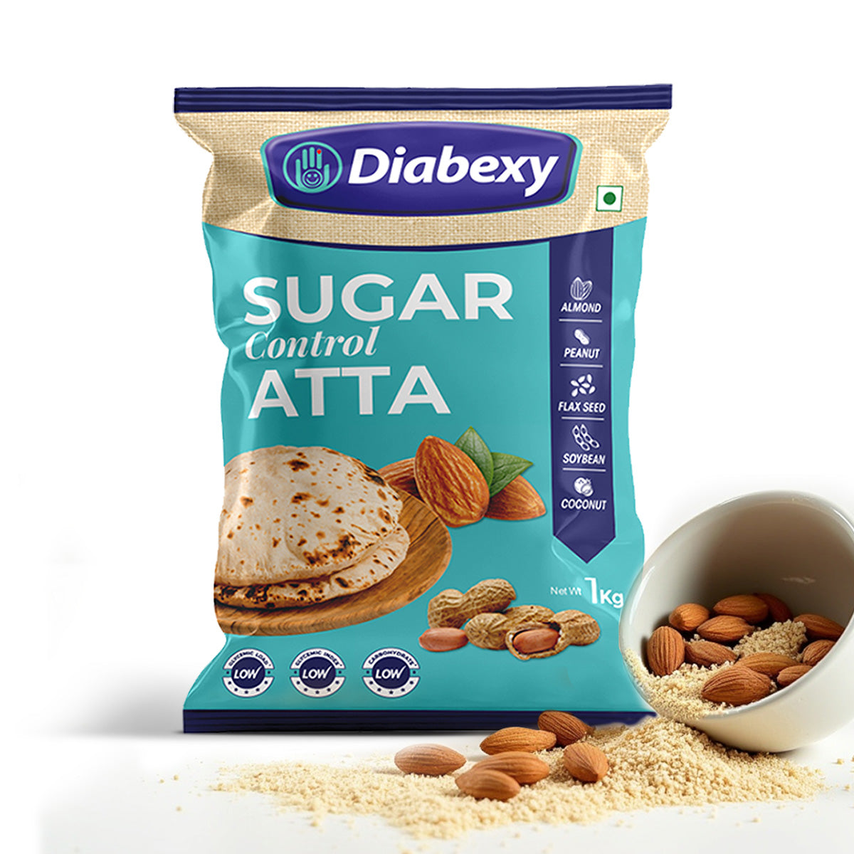 Diabexy Sugar Control Diabetic Atta