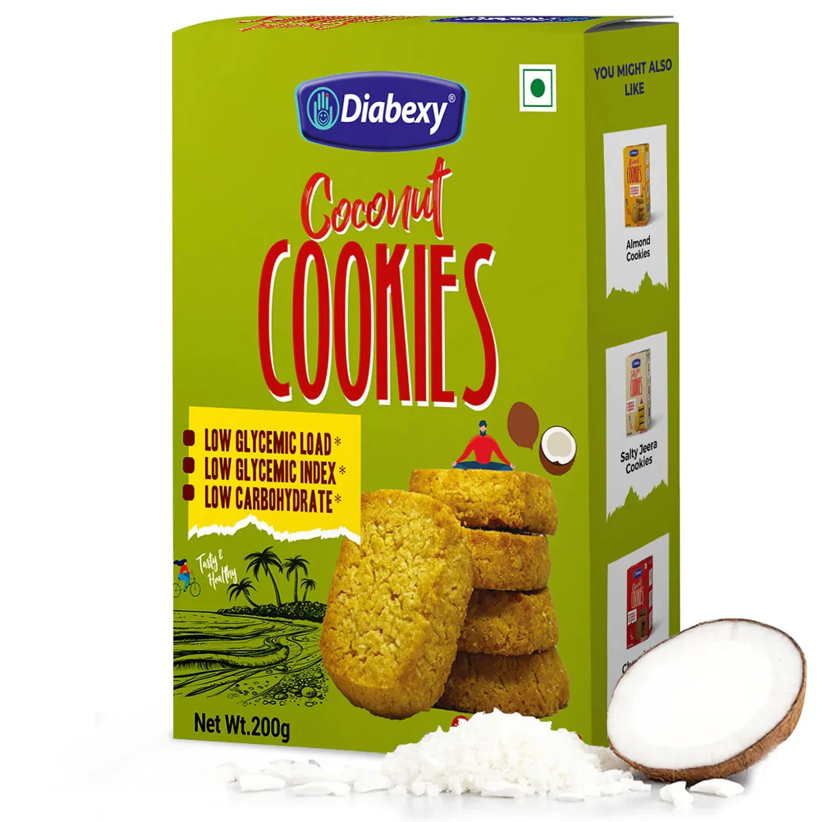 Diabexy Coconut Cookies - 200g