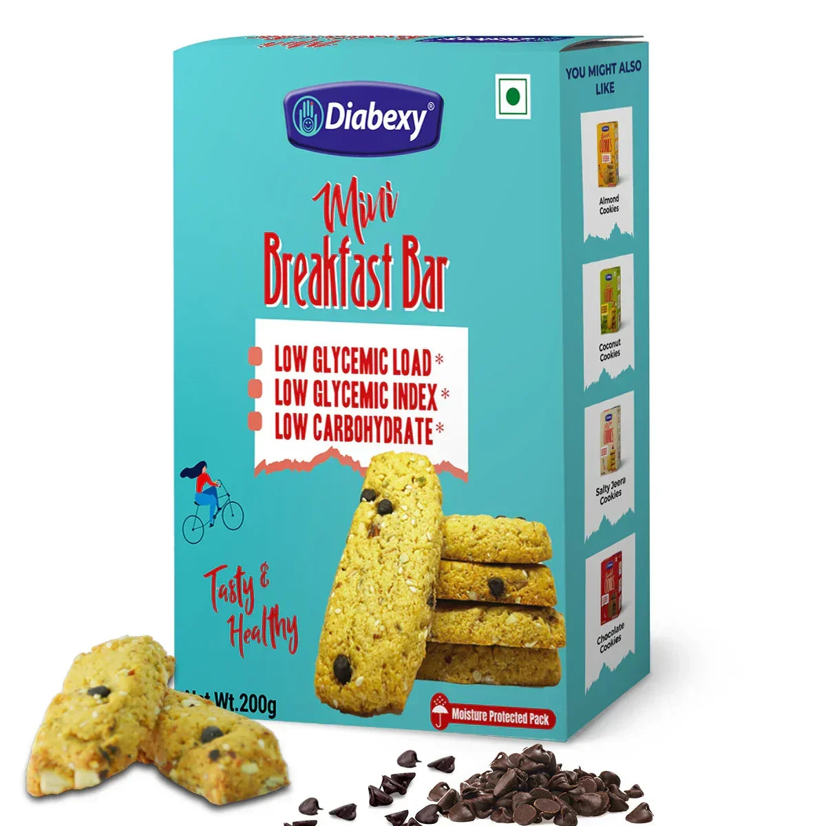 Diabexy Mini Breakfast Bar - 200g
