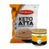 NutroActive Keto Atta 1kg with Keto Sugar 250g Combo