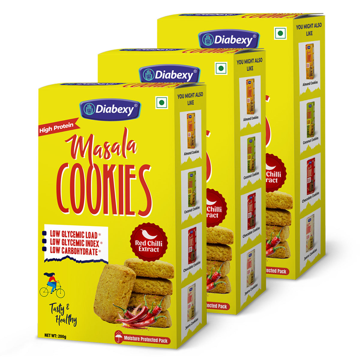 Diabexy Masala Cookies