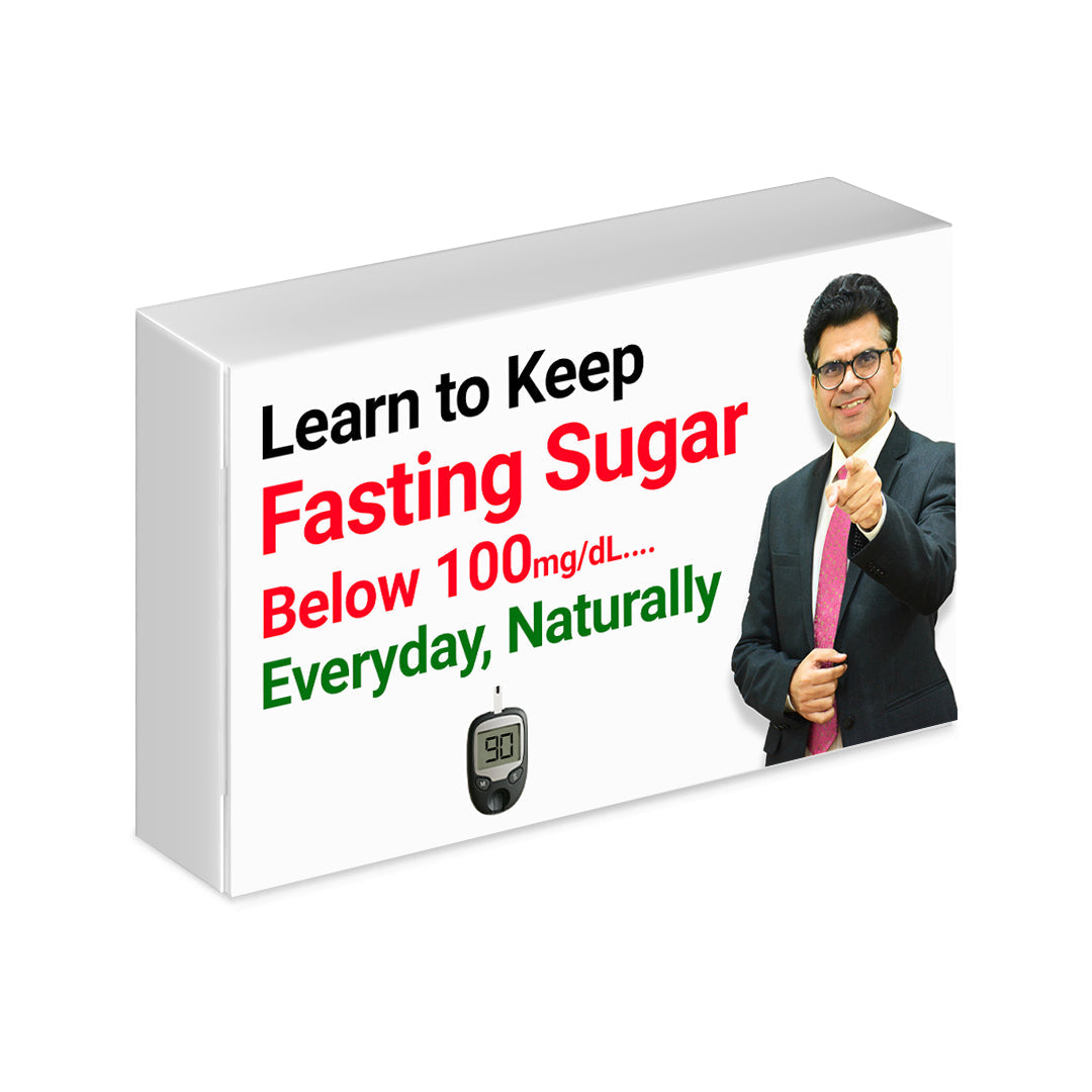 π Upcoming Live MASTERCLASS on Keep Your Fasting Sugar below 100mg/dL.... Everyday, Naturally (Discount)