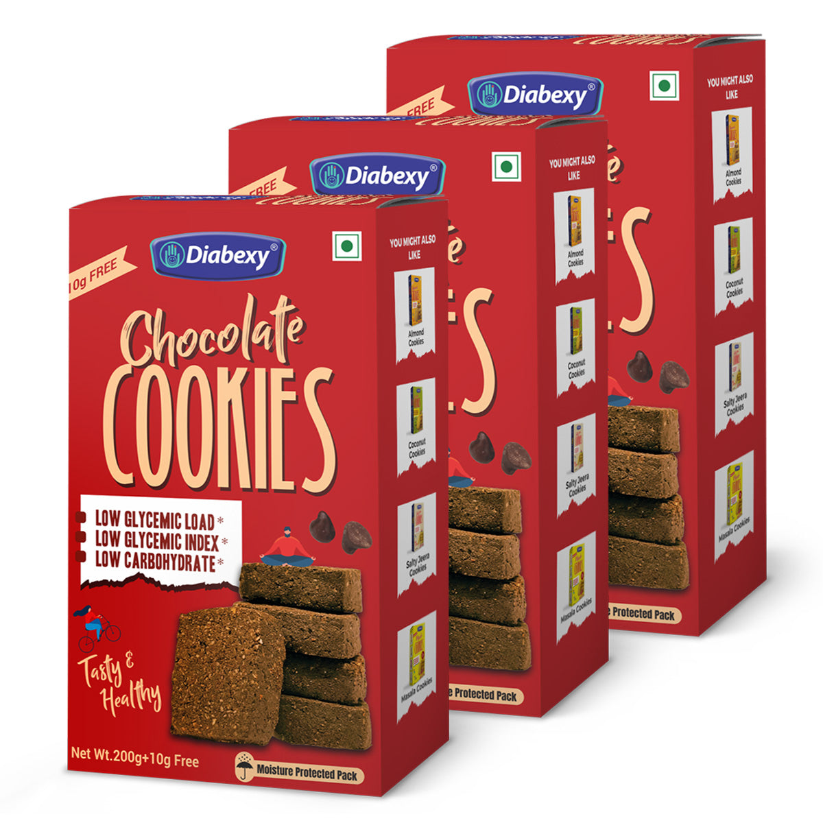 Diabexy Chocolate Cookies - 200g