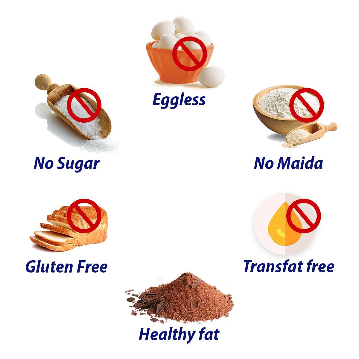 Diabexy Chocolate Cookies - 200 gm - Diabexy