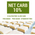 Net Carb of NutroActive Desi Ghee Keto Coconut Barfi, Sugar Free Low Carb Keto Sweets - 200g - Diabexy