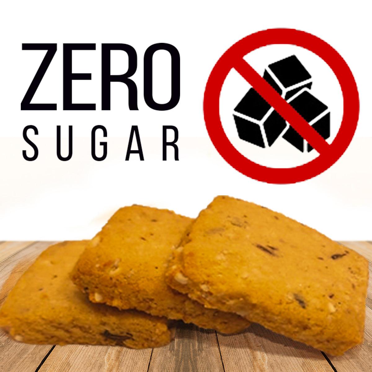 NutroActive Keto Jeera Cookies Salted 0.5g Net Carb Zero Sugar - 200gm - Diabexy