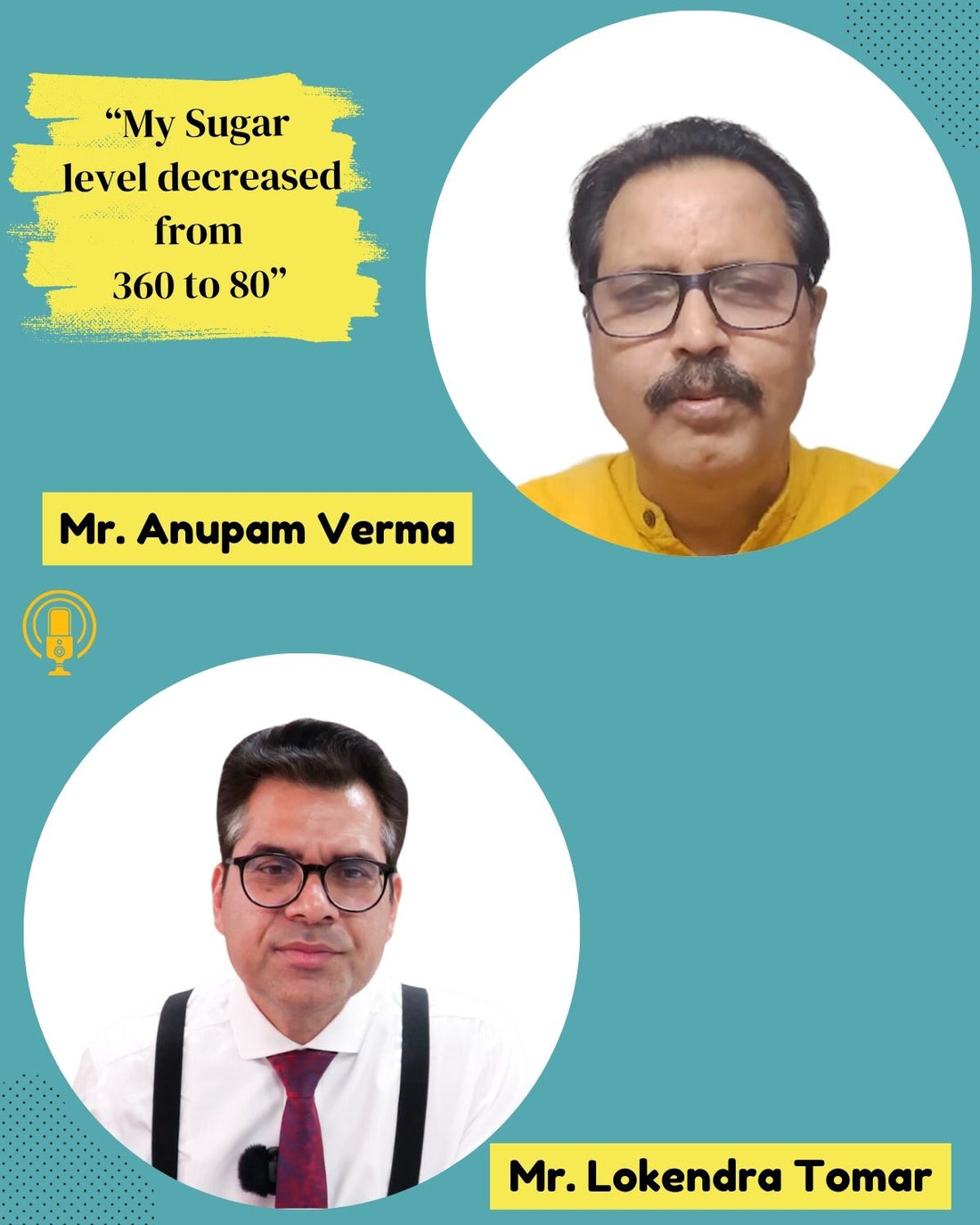 My sugar level decreased from 360 to 80 - Review by Anupam Verma
