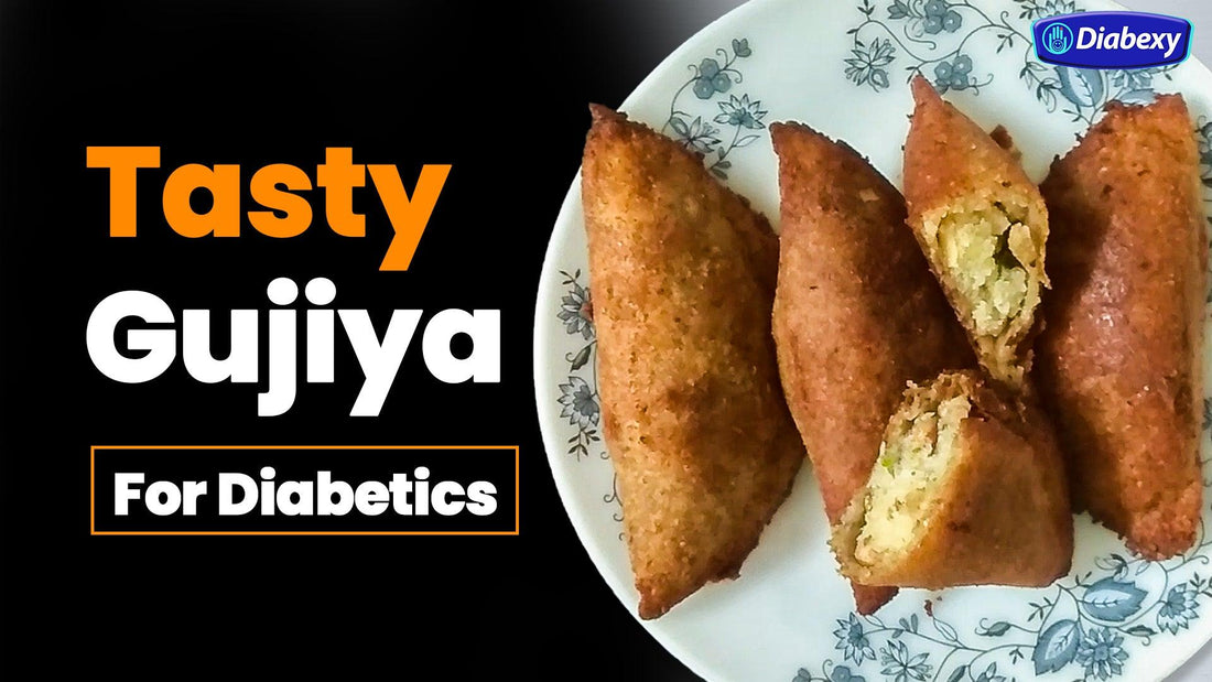Tasty Gujiya | Sugar-Free Gujiya for Diabetics I GL 1.7 per pc Gujiya Recipe I Diabetic Meal Ideas - Diabexy