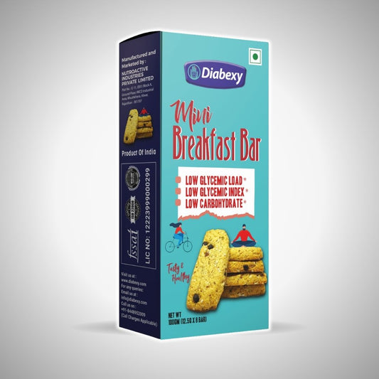 Diabexy Mini Breakfast Bar - 100 gm