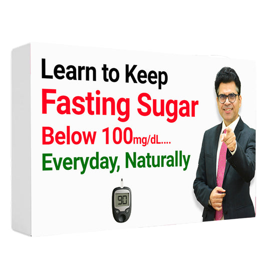 Live MASTERCLASS on Keep Your Fasting Sugar below 100mg/dL.... Everyday, Naturally