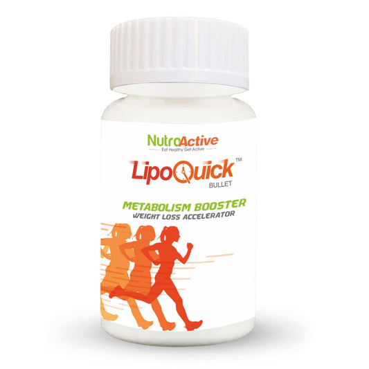Nutroactive Lipoquick Bullet (Fat Burner, Thyroid Supplement ,Weight Management Product) 30 Tab