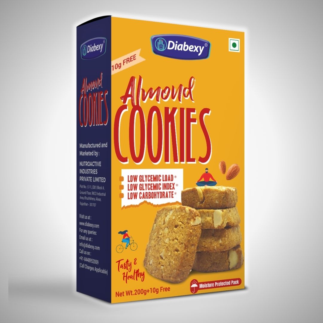 Diabexy Sugar-Free Almond Cookies - 200g