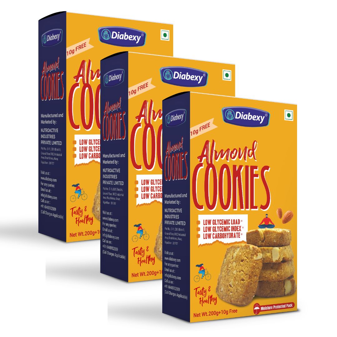 Diabexy Sugar-Free Almond Cookies - 200g