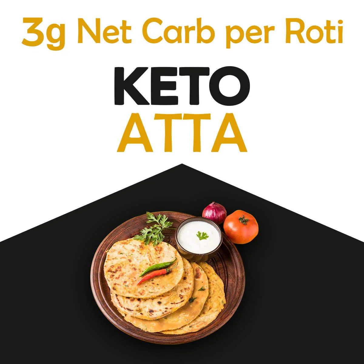 NutroActive Low Carb Keto Atta for Weight Loss | High Protein