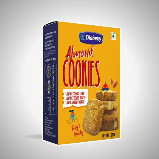 Diabexy Almond Cookies- 200gm 