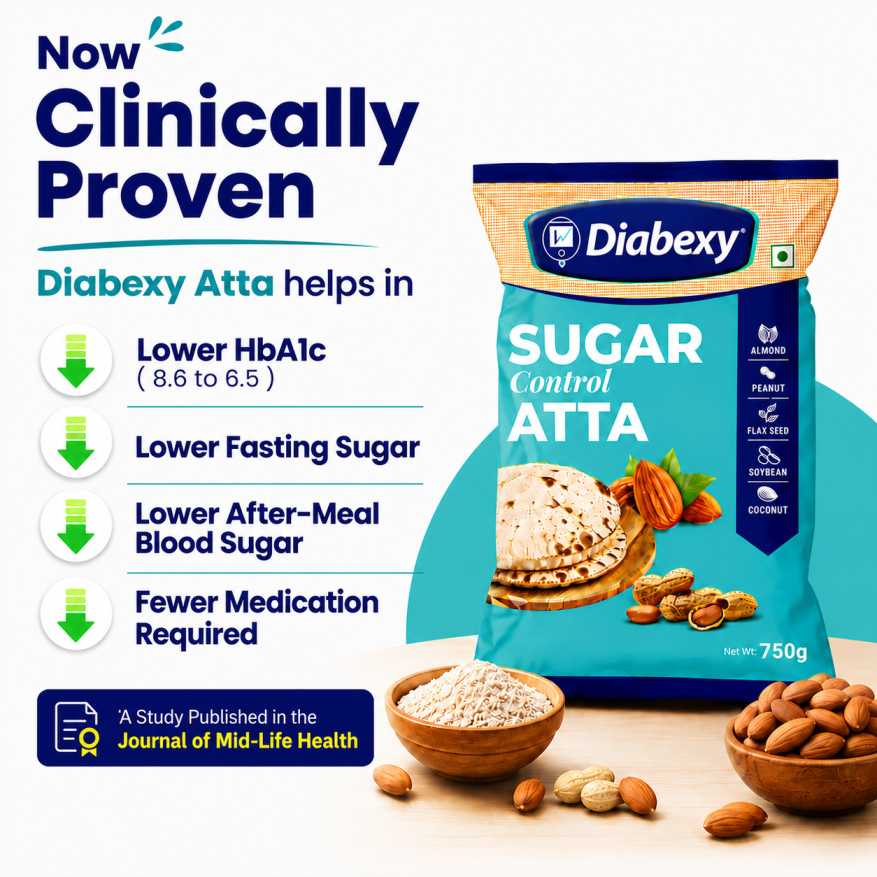 Clinically approved diabetic atta 