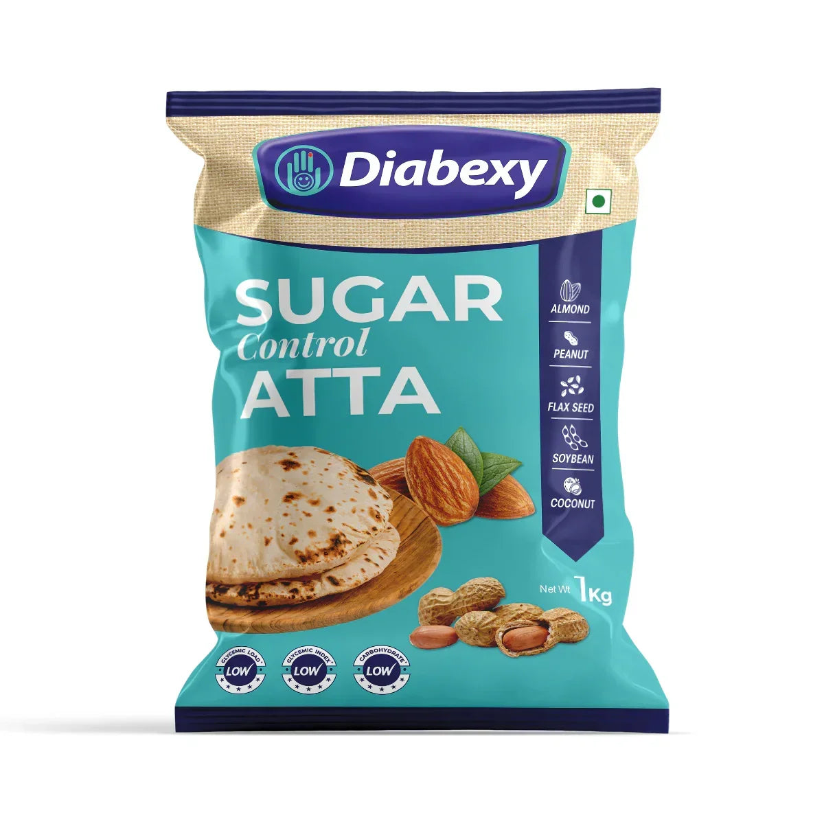 Diabexy Diabetes Kit for Beginners Atta, Reversol & EGL Chart Combo