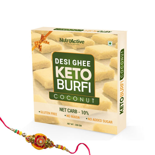 NutroActive Desi Ghee Keto Coconut - 200g with one Rakhi