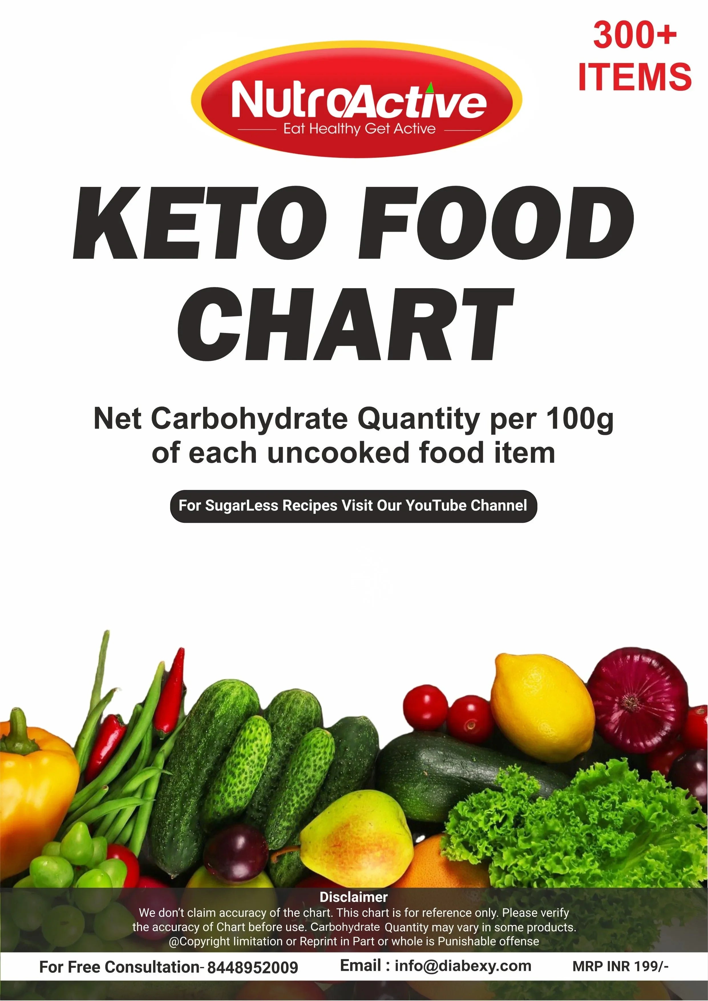 NutroActive Keto Food List - [Download]