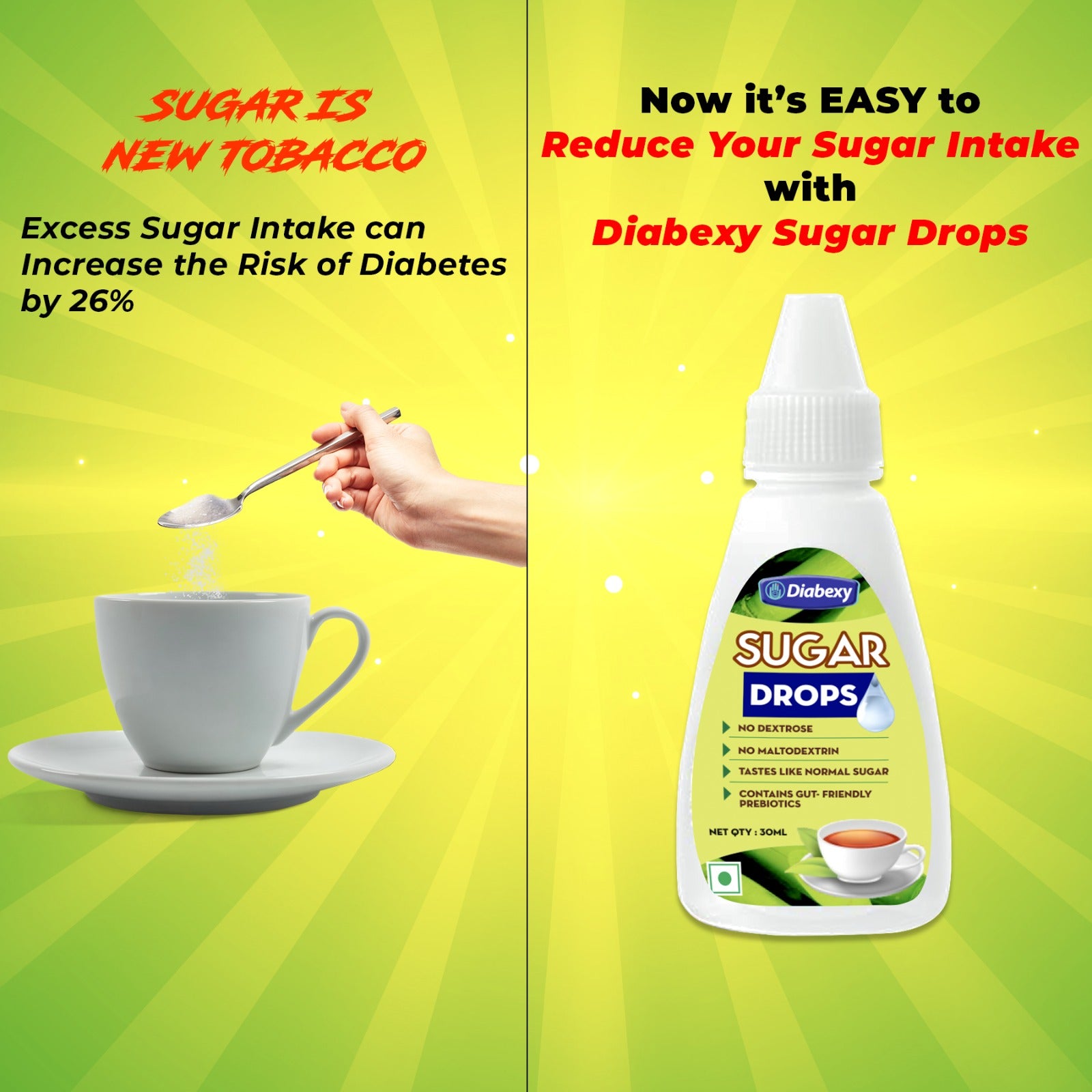Diabexy Sugar Substitute Drops 30ml