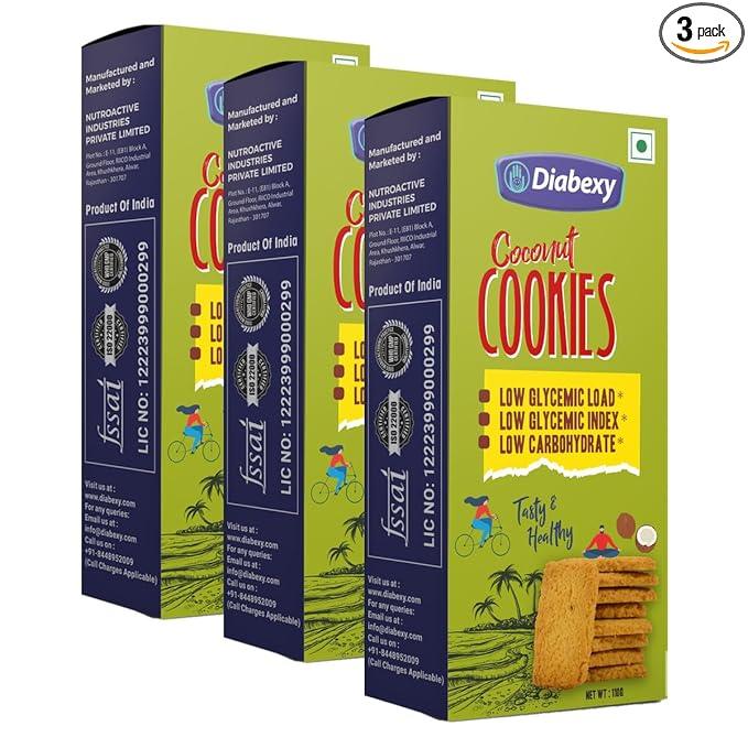 Diabexy Coconut Cookies - 110 Gr - Diabexy