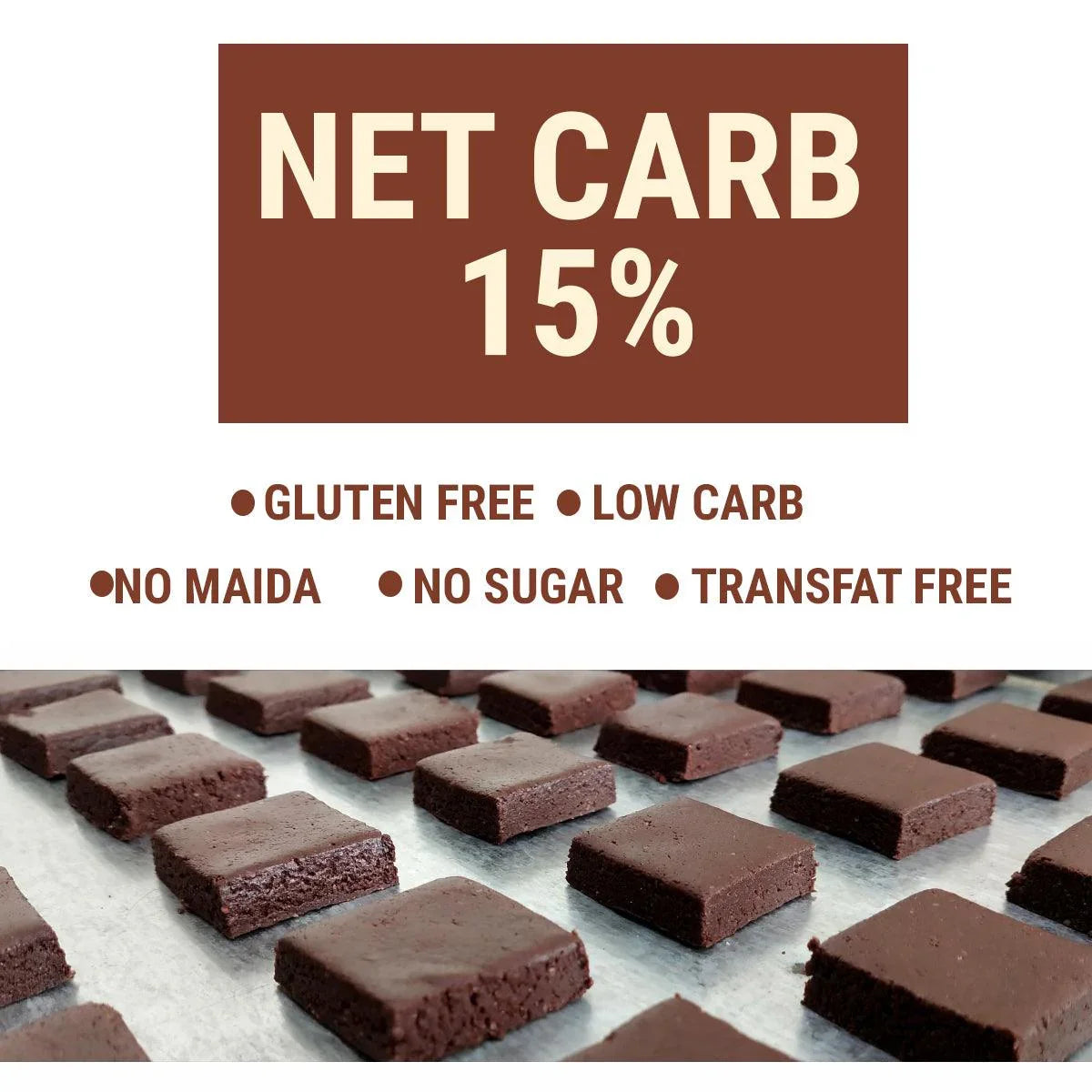 NutroActive Desi Ghee Keto Chocolate Barfi - 200 g with one Rakhi - Diabexy