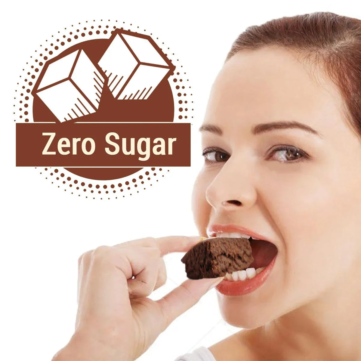 NutroActive Desi Ghee Keto Chocolate Barfi - 200 g with one Rakhi - Diabexy