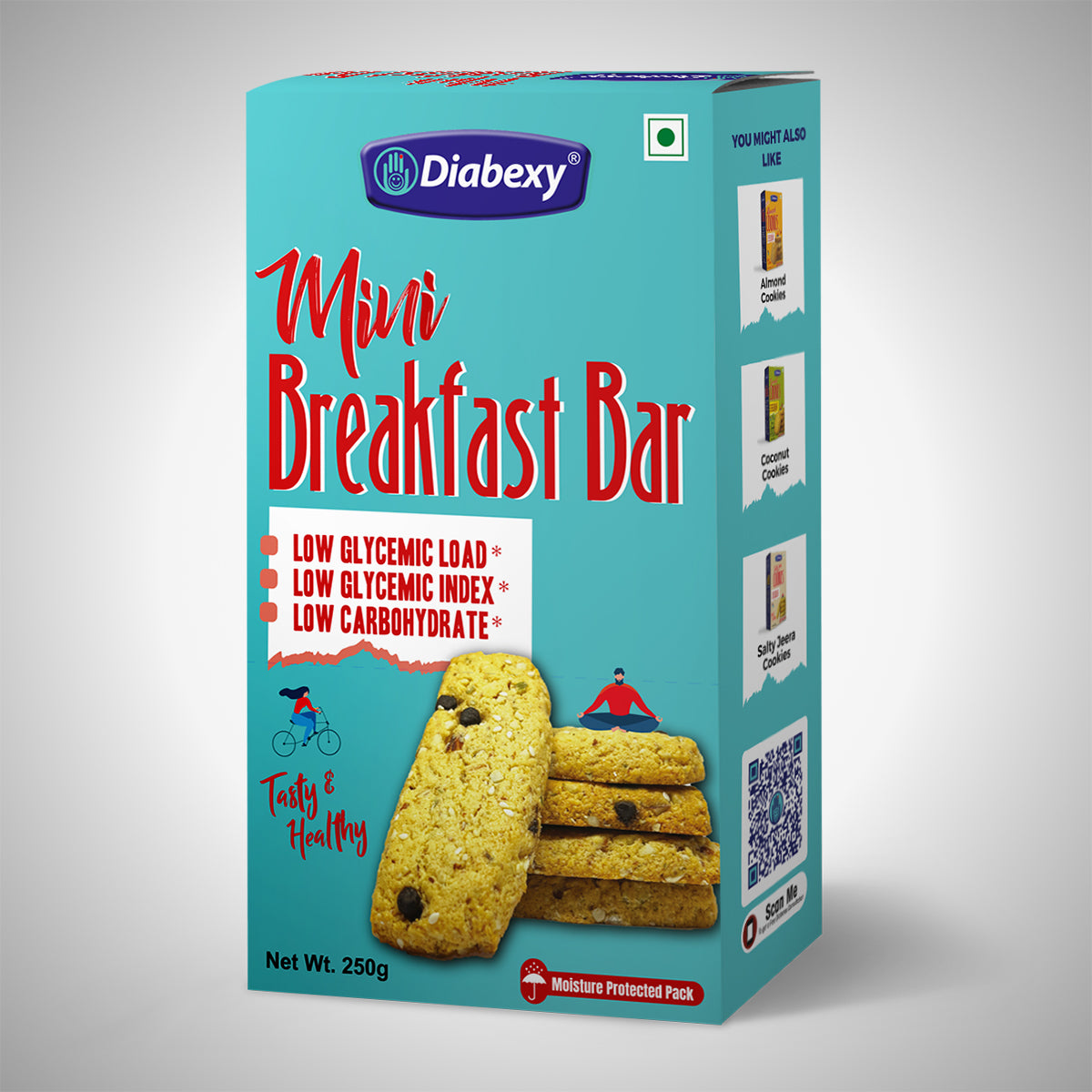 Diabexy Mini Breakfast Bar - 250