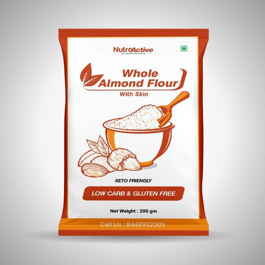 NutroActive Whole Almond  Flour- 200g