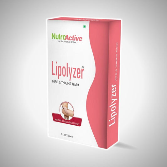Nutroactive Lipolyzer Hips & Thighs Weight Management Pills 30 Tablets
