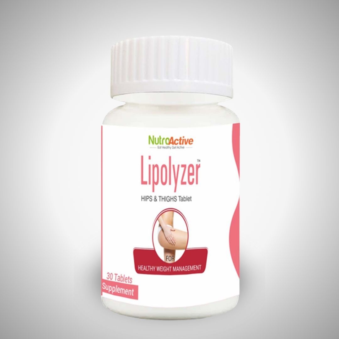 Nutroactive Lipolyzer Hips & Thighs Weight Management Pills 30 Tablets