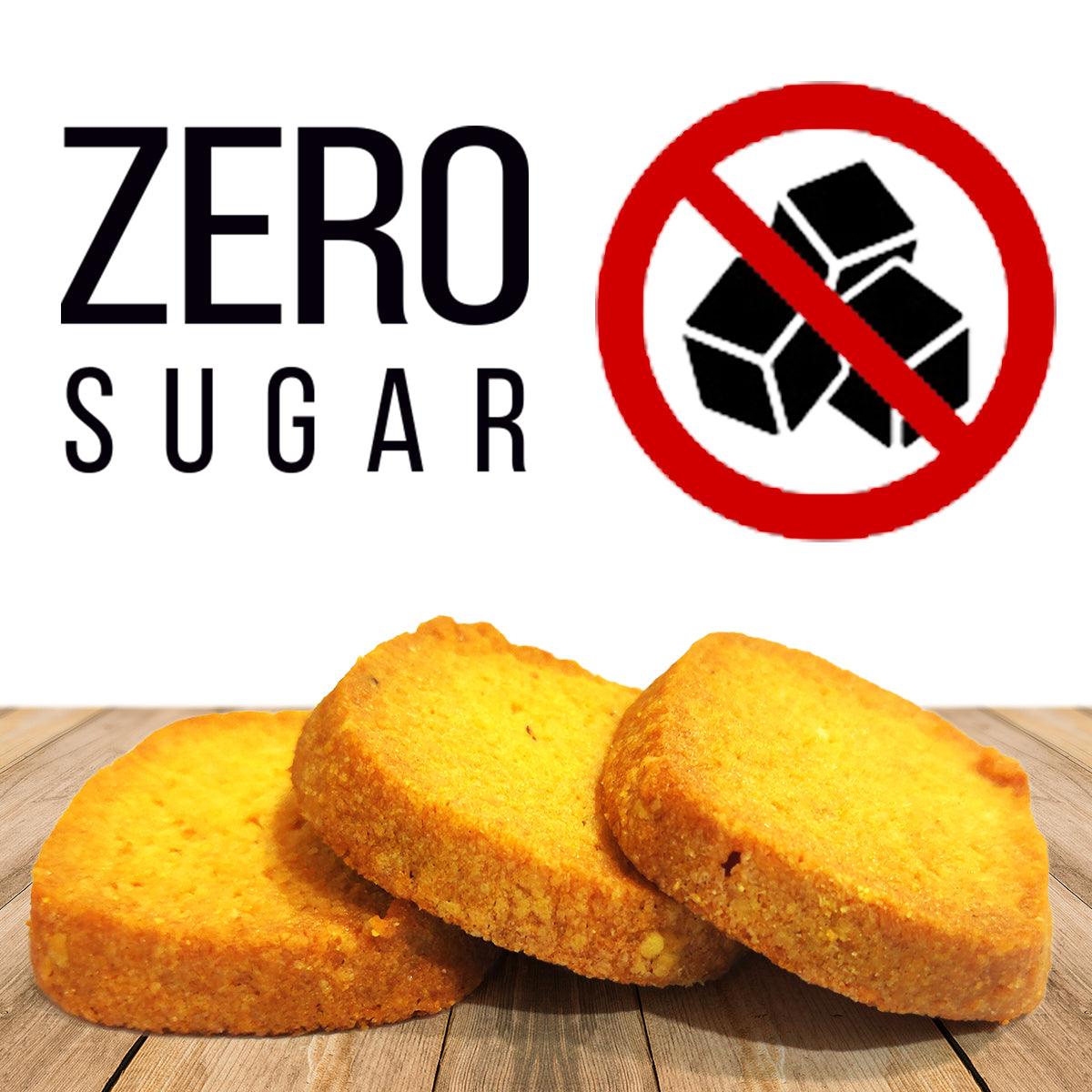 NutroActive Keto Coconut Cookies, 0.5gm Net Carb Zero Sugar, Gluten Free - 200 gm - Diabexy