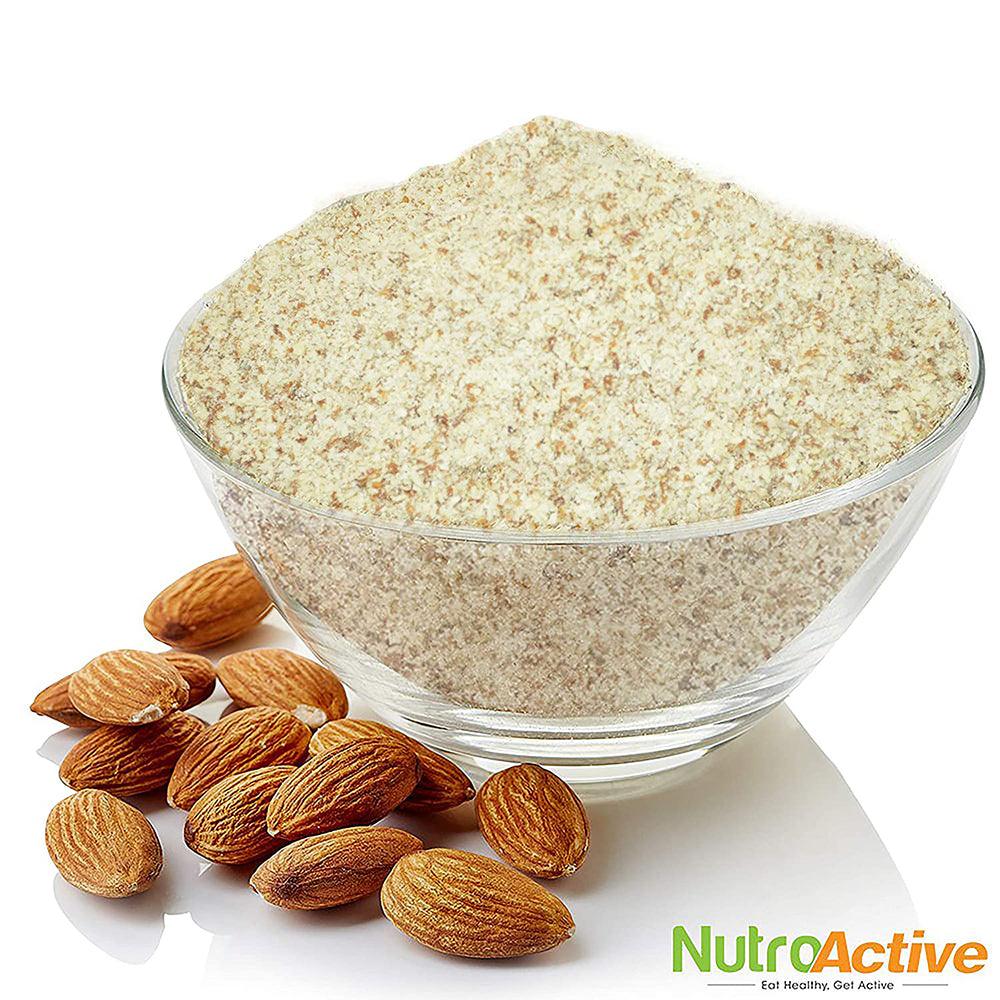 NutroActive Whole Almond Flour Keto Friendly Badam Powder-200gm - Diabexy
